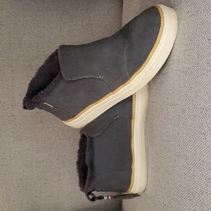TOMS Bootie (9), Paxton Faux Fur Leather shoe